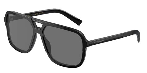 Dolce&Gabbana DG4354 61 Dark Grey & Black Polarized .